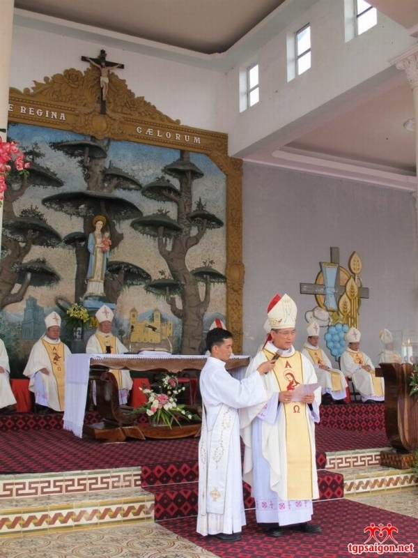 Thánh Lễ nhậm chức giám mục phó giáo phận Bùi Chu Giáo Xứ Ninh Mỹ